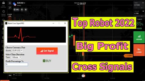 Top Robot 2022 Cross Signals Pro Big Profit Binary Option Strategy Youtube