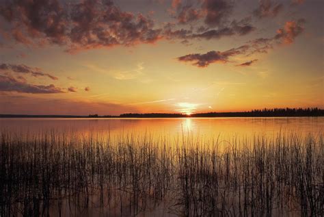 Lake At Sunset - campestre.al.gov.br