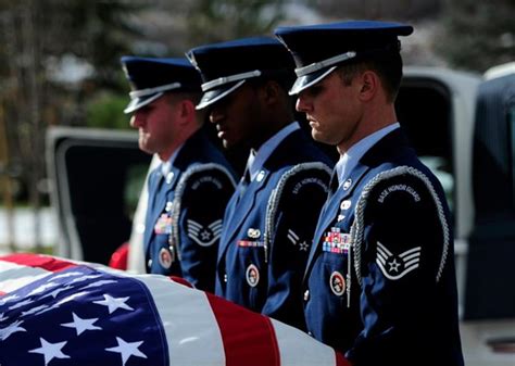 Air Force Changes Military Funeral Honors Requirements Hill Air Force