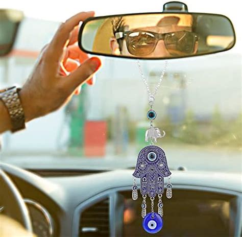 Amazon Tiesome Evil Eye Car Hanging Ornament Evil Blue Eye Charms