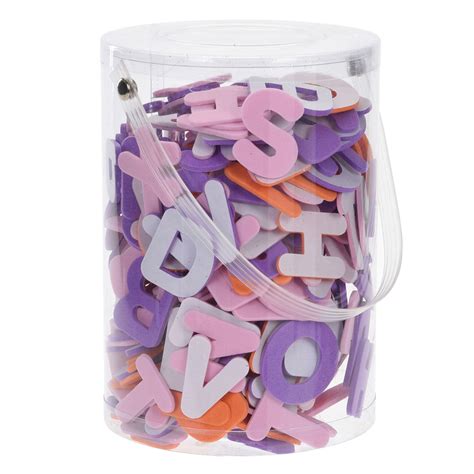 foam stickers alphabet thimble toys