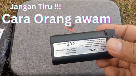 Cara Test Baterai Drone Polltar JT1 Pro Ala Kere Munggah Mbale YouTube