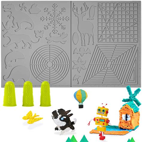 3d Pen Mat 3d Printing Pen Mat Silicone Basic India Ubuy