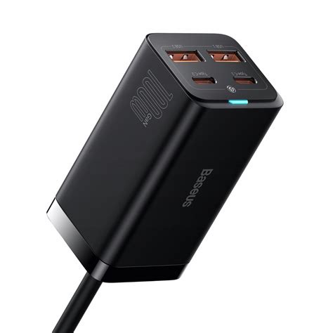 BASEUS SZYBKA ŁADOWARKA GaN3 2x USB C 2x USB 100W Sklep Opinie Cena