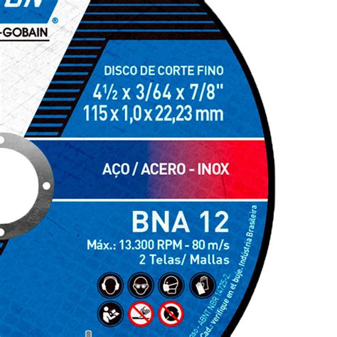 Disco De Corte Bna X X Mm Norton