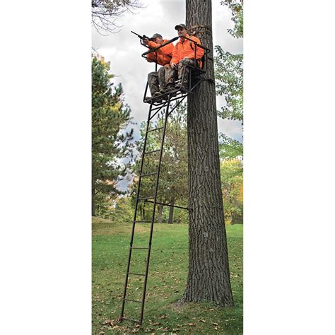 Rivers Edge® 15 Double Act Extreme Two Man Ladder Stand 220044