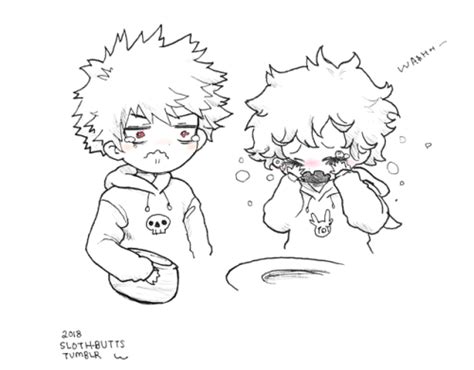 Bakudeku Coloring Pages