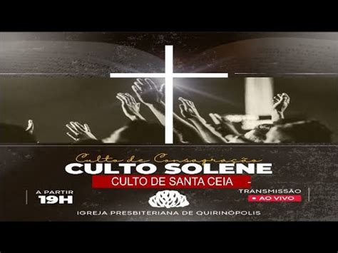 Culto Solene Rev Saulo Victor Texto Cor Ntios