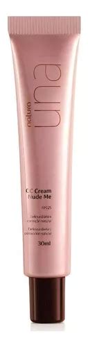 Base De Maquiagem Natura Una Cc Cream Nude Tom Medio Mercadolivre