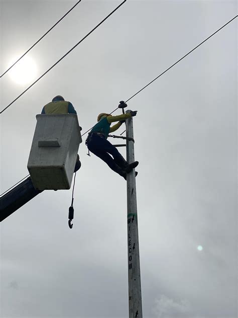 Look Ileco Iii Technical Team Conducted Line Clearing And Pole Line