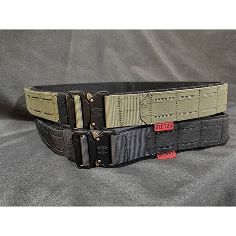 Sectho 175 Inch Lightweight Laser Cut Assaulter Tactical Belt