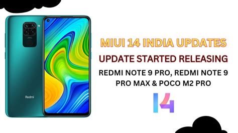 Miui India Stable Updates Redmi Note Pro Redmi Note Pro Max