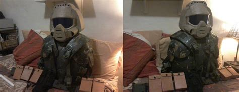 Doomguy cosplay novel version W.I.P by DoomGuy141 on DeviantArt