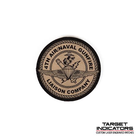 4th ANGLICO Laser Engraved Patch - Target Indicators