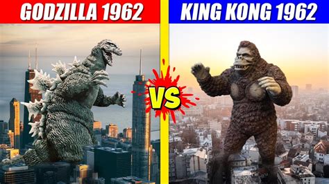 Godzilla 1962 Vs King Kong 1962 Spore Youtube