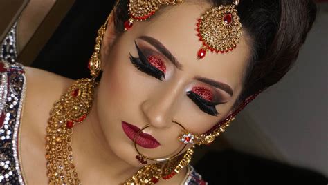 Indian Wedding Makeup Red