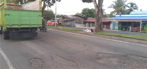 Jalan Hibrida Masih Rusak Parah Kadis Pupr Tunggu Anggaran