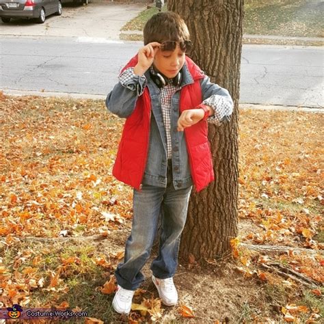 Back To The Future Marty Mcfly Halloween Costume Creative Diy Ideas