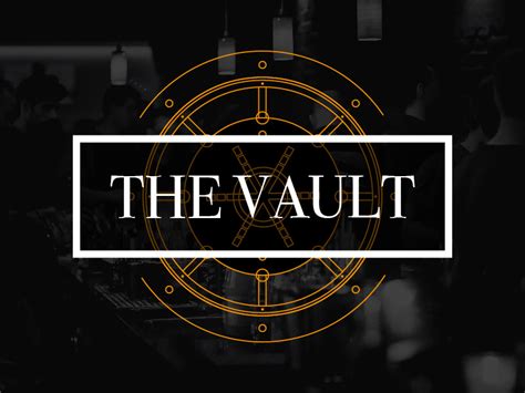 The Vault Logo Design By Nick Baldwin On Dribbble