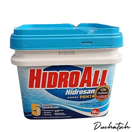 Cloro HIDROALL Hidrosan Penta Balde 10 Kg Duchatsch Piscinas