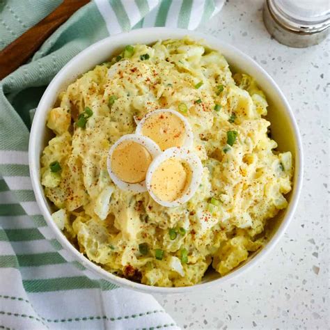 Classic Southern Potato Salad Small Town Woman