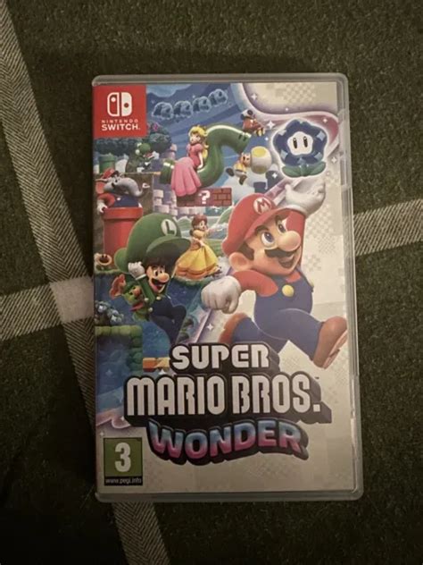 Super Mario Bros Wonder Nintendo Switch 2023 Eur 1981 Picclick Fr