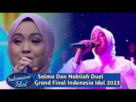 Salma Dan Nabilah Ditantang Bawakan Lagu Dewa 19 Di Babak Grand Final