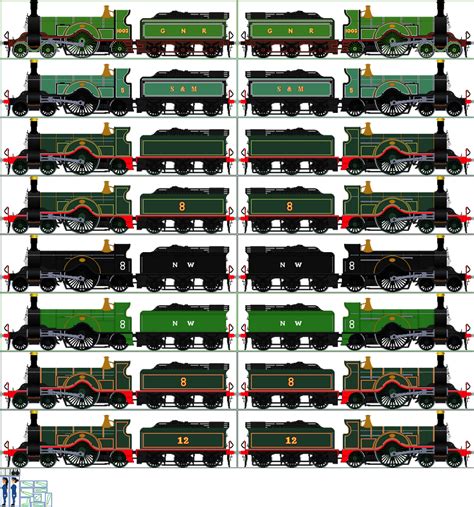 Nwr 12 Emily The Emerald Engine By Steamlocosdays1933 On Deviantart