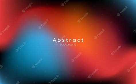 Premium Vector Abstract Colorful Rainbow Soft Blurred Wave Soft