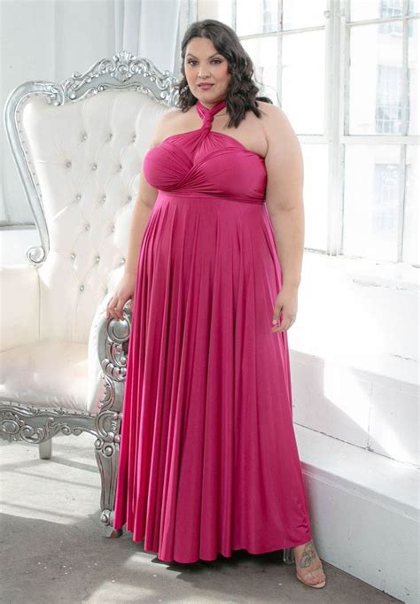 Eternity Maxi Dress Fashionable Plus Size Clothing Trendy Plus Size