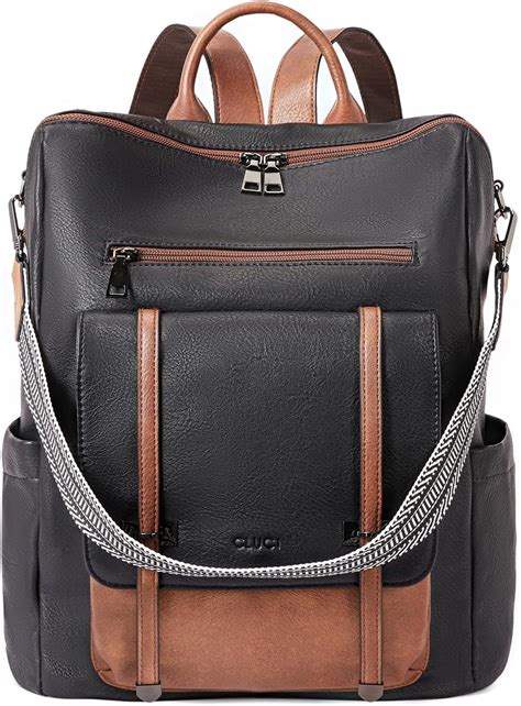 Cluci Backpack Purse For Women Leather Backpack Large