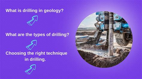 What Is Drilling In Geology What Are The Types Of Drilling Right