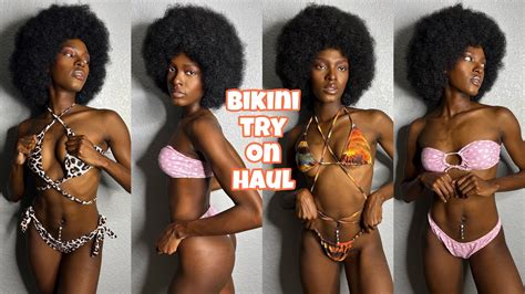 BIKINI TRY ON HAUL 2 Bikinis YouTube