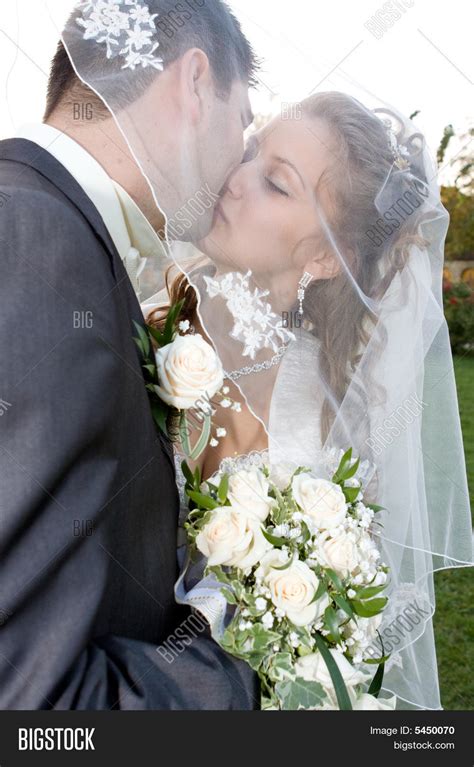 Bride Groom Kissing Image Photo Free Trial Bigstock