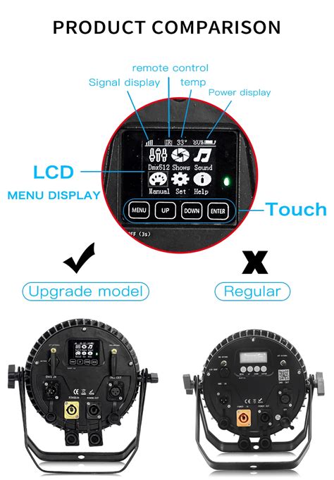 High Power 12x18w Rgbwa Uv 6in1 Battery Wireless Ip65 Led Par Can Stage