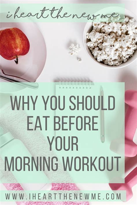 Why You Should Eat Before A Morning Workout I Heart The New Me Best