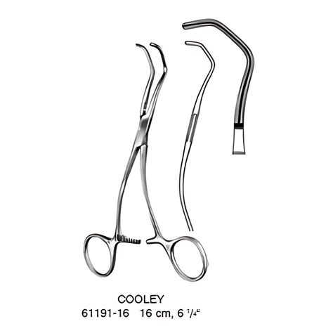 COOLEY Anastomosis Clamp 16cm REDA Instrumente GmbH