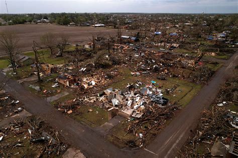 Biden Calls Tornado Torn Mississippi Town As Rolling Stone