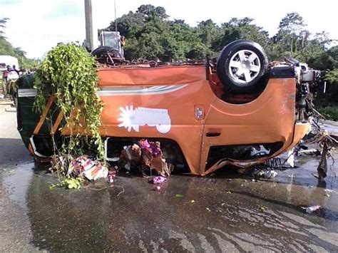 More Photos Drunk Driver And Passengers Die As Bus Falls Into River In