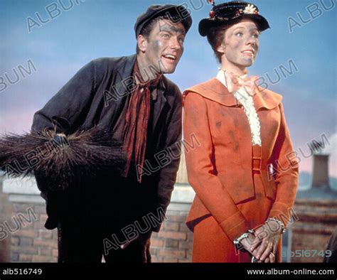 Dick Van Dyke And Julie Andrews In Mary Poppins Directed By