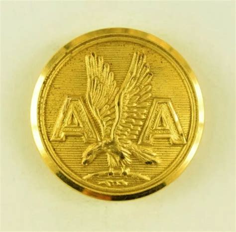 1930S-1940S AMERICAN AIRLINES Pilot Uniform Button Original 2 G7T £20. ...