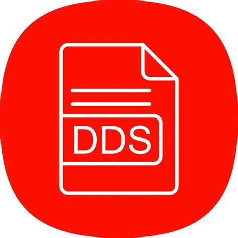 Dds File Format Line Curve Icon Design 43752741 Vector Art At Vecteezy