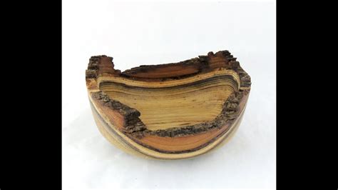 Woodturning A Natural Edge Bowl Youtube