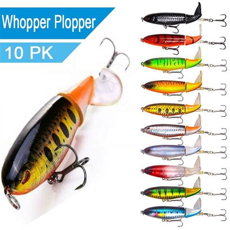 Whopper Plopper Ps Topwater Fishing Lures Artificial Bait For