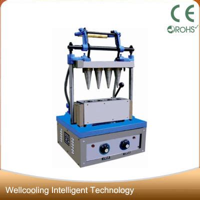 Speed Baking Semi Automatic Commercial Ice Cream Cone Machine Wafer