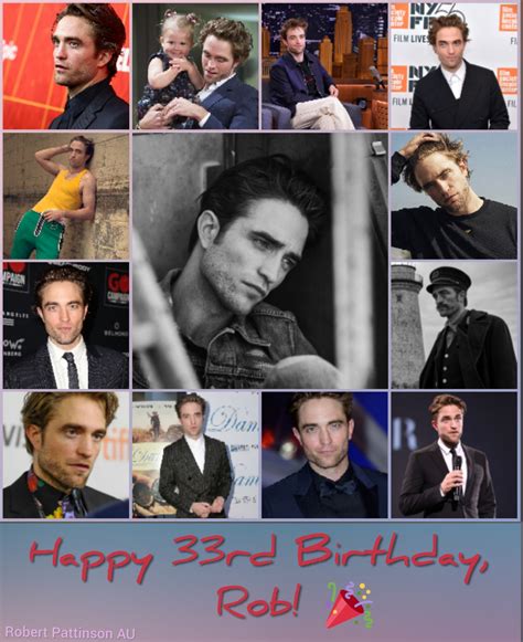 Robert Pattinson Australia » Blog Archive » Happy 33rd Birthday to