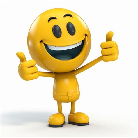 Premium Ai Image Customer Satisfaction A Cartoon Smiley Face And