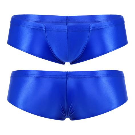 Herren Badehose Slip Sexy Bikini Slip Tanga Nylon Trunks Unterhose