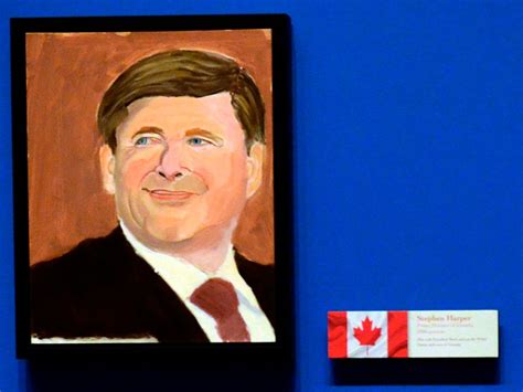 George Bush Paintings World Leaders