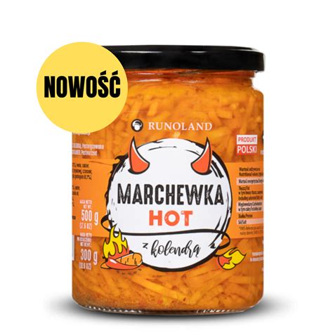 Marchewka Hot 480g Runoland Sklep Idelikatesy24 Pl